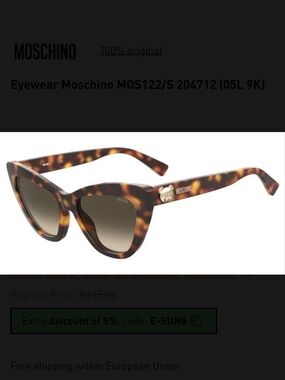 Moschino Women's Tortoiseshell Cat-Eye Sunglasses - Brown Gradient